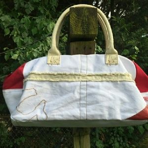 True Religion canvas bag